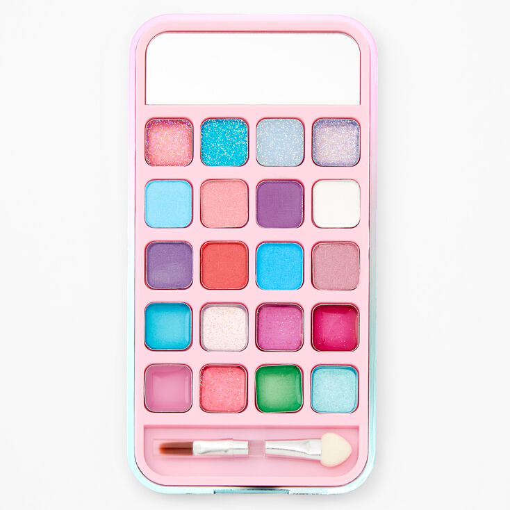 Ombre Initial Cellphone Makeup Palette - C, Blue,