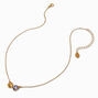 Double Heart Pendant Necklace,
