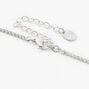 Silver Twisted Fringe 16&quot; Necklace &amp; 3&quot; Drop Earrings Jewelry Set - 2 Pack,