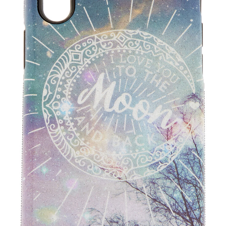 I Love You to The Moon &amp; Back Phone Case - Fits iPhone X/XS,