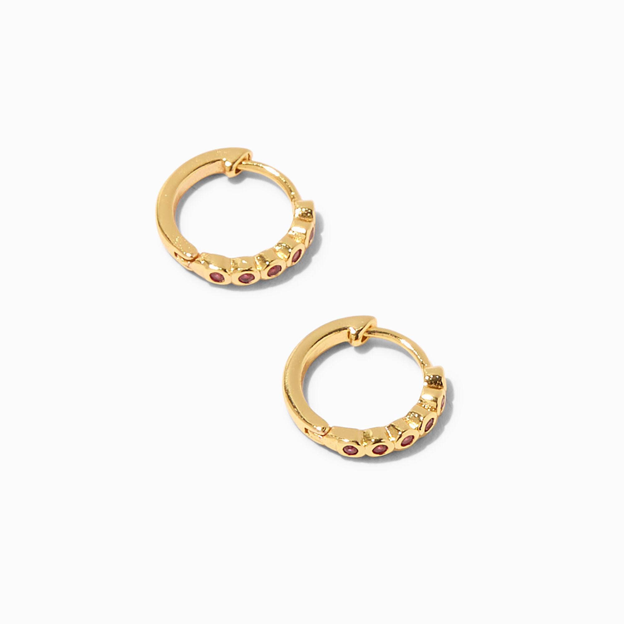 Claire's gold store plated earrings