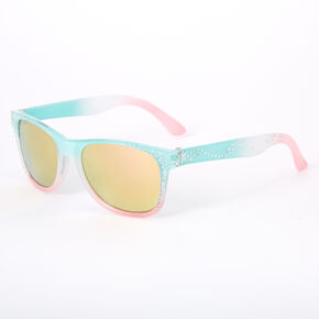 Claire&#39;s Club Pastel Ombre Retro Sunglasses,
