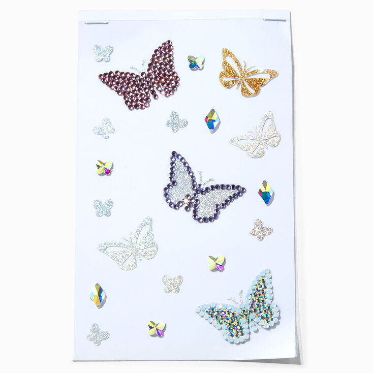 Multicoloured Gemstone Body Stickers,