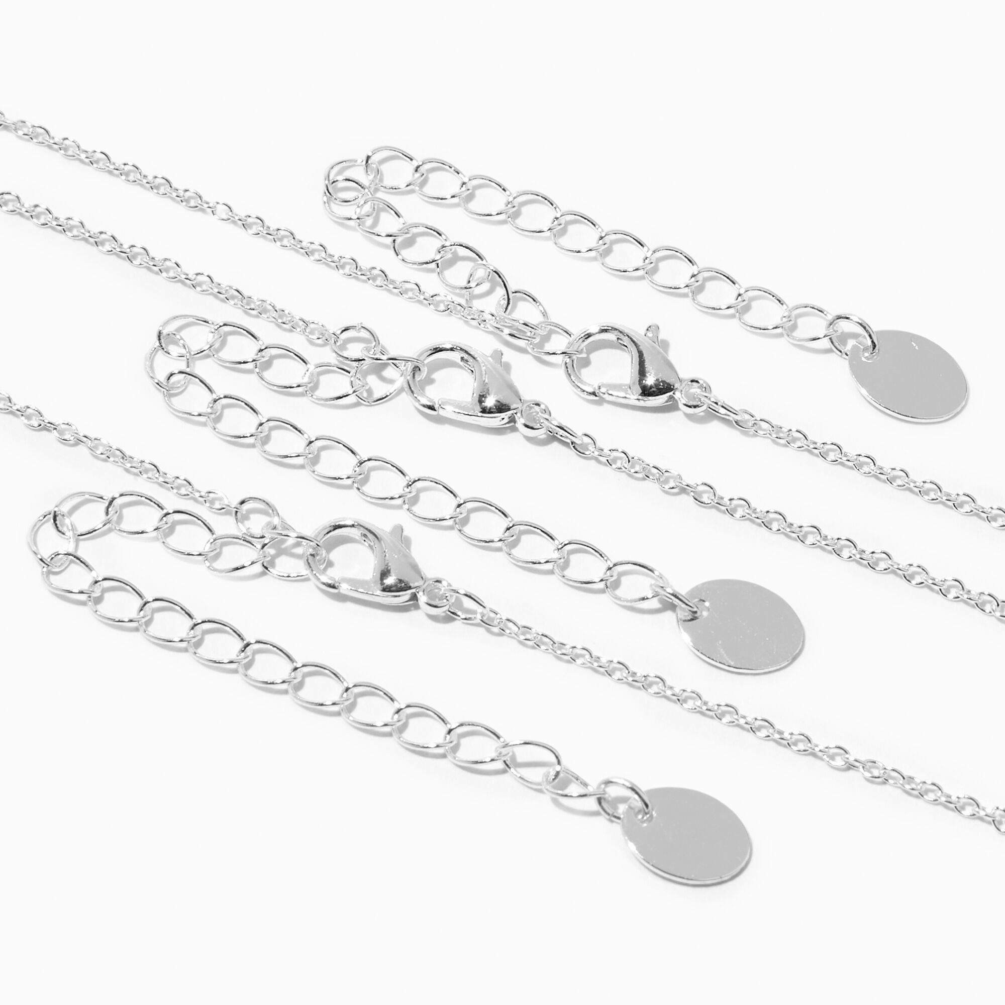 Best Friends Lightning Bolt UV Colour-Changing Pendant Necklaces - 3 Pack,