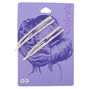 Silver Rhinestone Open Hair Pins - 2 Pack,
