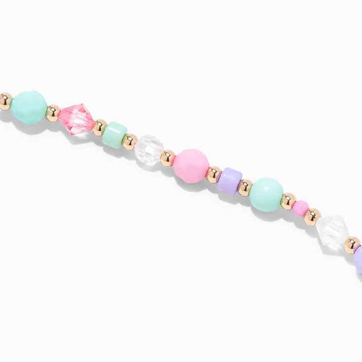 Claire&#39;s Club Pastel Rainbow Beaded Jewellery Set - 3 Pack,
