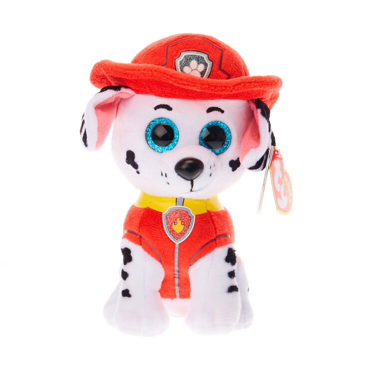 Petite peluche Beanie Boo Marshall de Paw Patrol de TY,