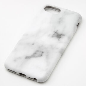 Black and White Marble Phone Case - Fits iPhone 6/7/8/SE,