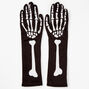 Skeleton Hand Arm Warmers - Black,
