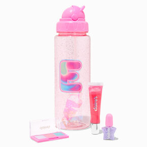 Initial Water Bottle Makeup Set - E,