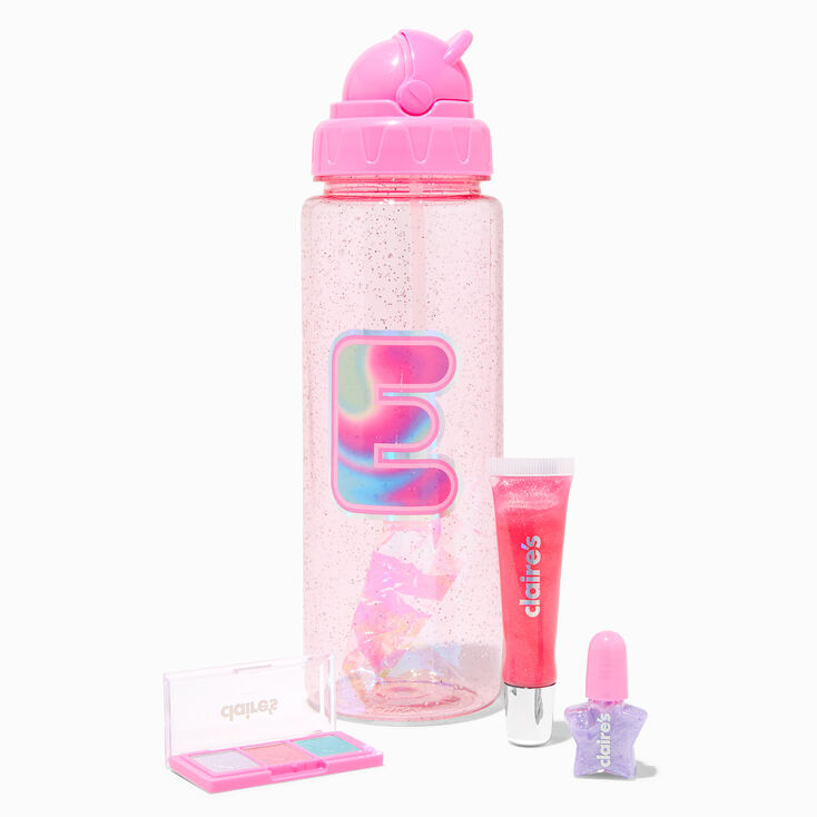 Initial Water Bottle Makeup Set - A,