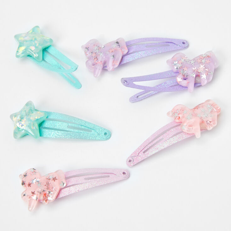 Claire's Barrettes clic clac fantaisie Claire's Club - Lot de 6
