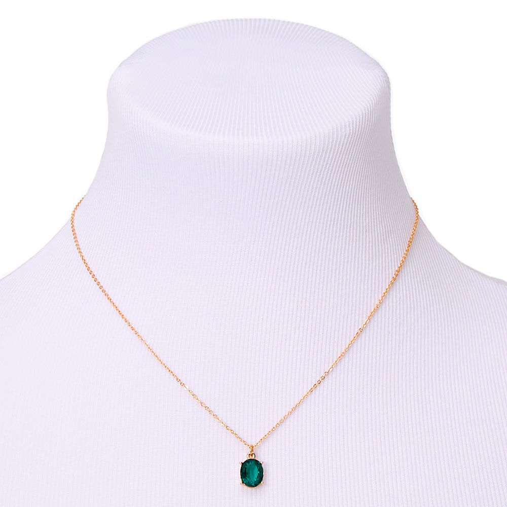 May Birthstone Jewellery Gift Set - Emerald, 3 Pack,