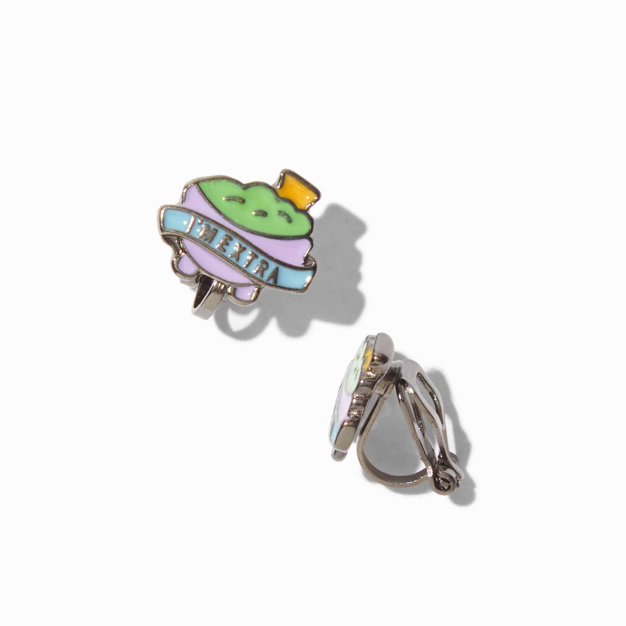 Guacamole "I'm Extra!" Stud Earrings,