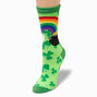 St. Patrick&#39;s Day Pot of Gold Crew Socks,