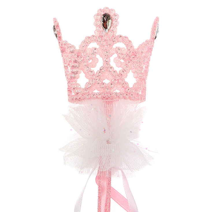 Claire&#39;s Club Crown Princess Wand - Pink,