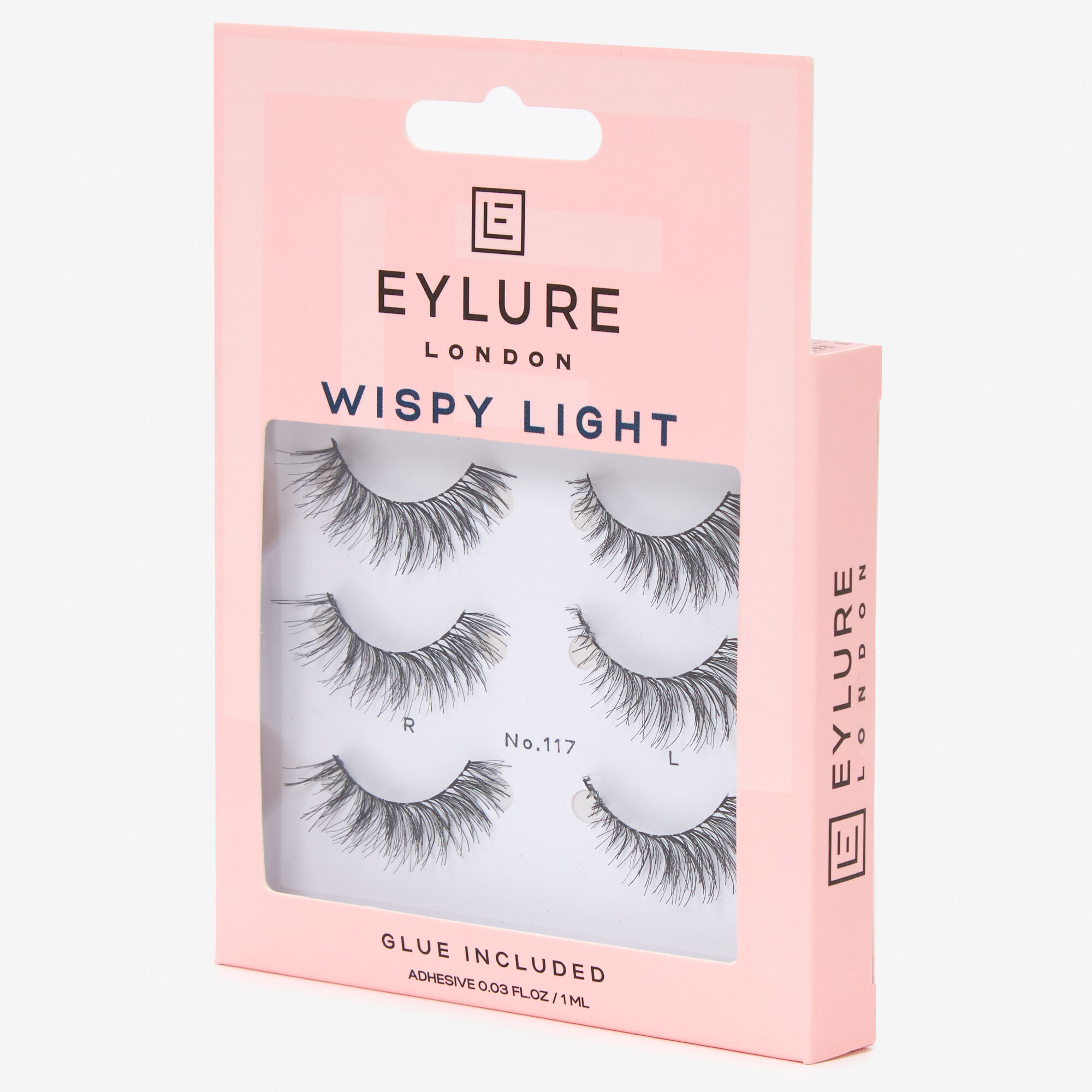 View Claires Eylure Wispy Light False Lashes No 117 information