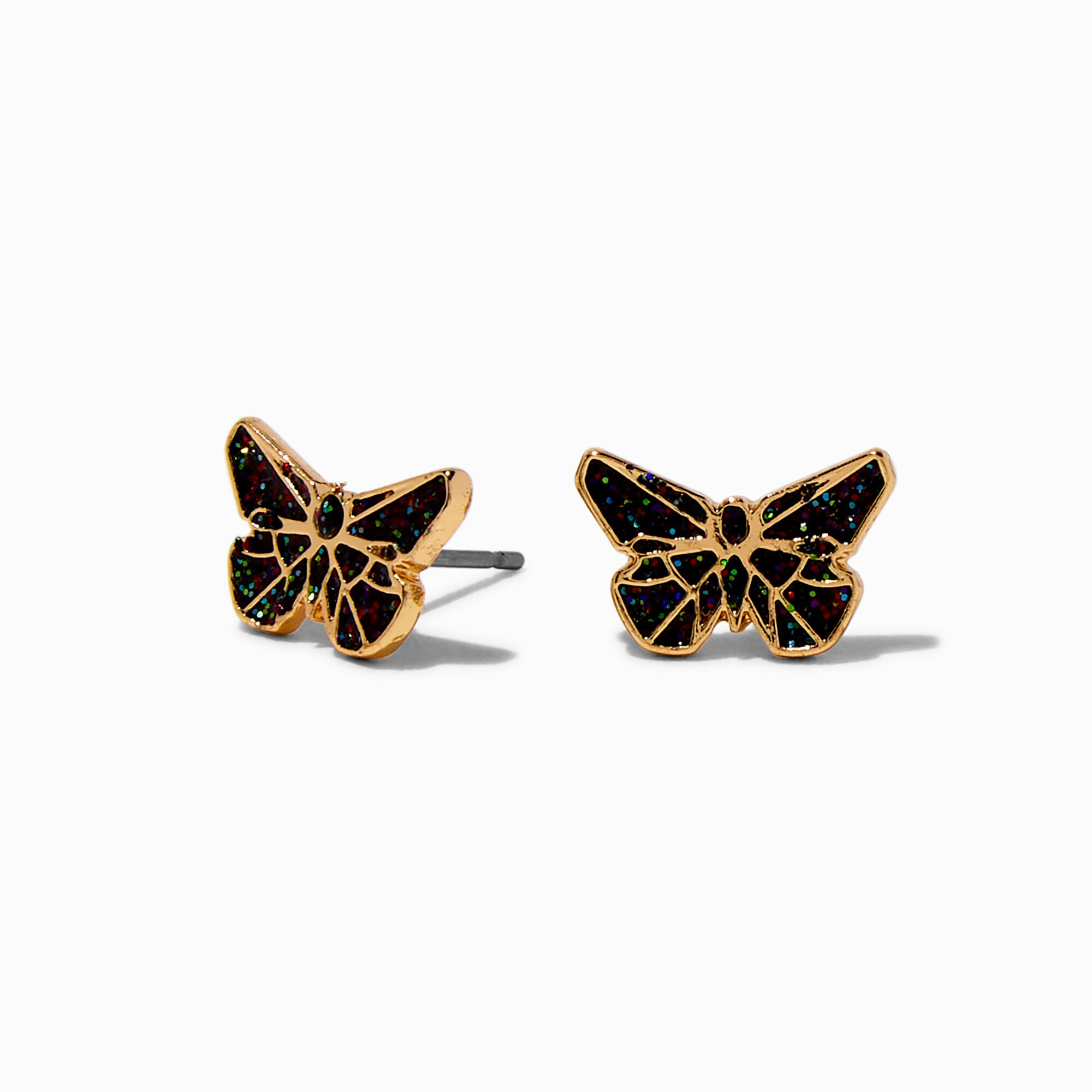 Origami Butterfly Stud Earrings,