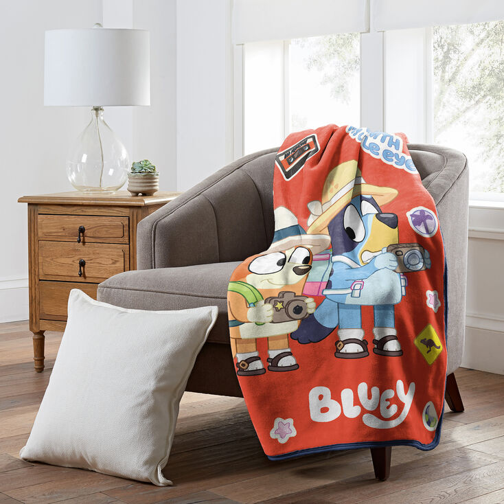 Bluey Silk Touch Throw Blanket,