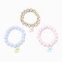 Bracelets &eacute;lastiques perl&eacute;s papillon Claire&#39;s&nbsp;Club - Lot de 3,