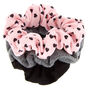 Claire&#39;s Club Small Heart Hair Scrunchies - Pink, 3 Pack,