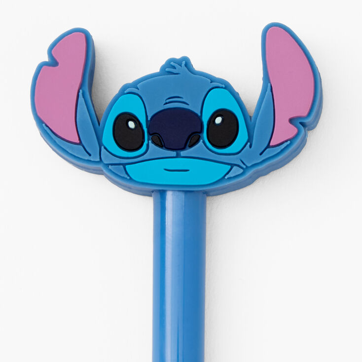 10Pcs Disney Lilo & Stitch Straw Topper Reusable Drinking Pen