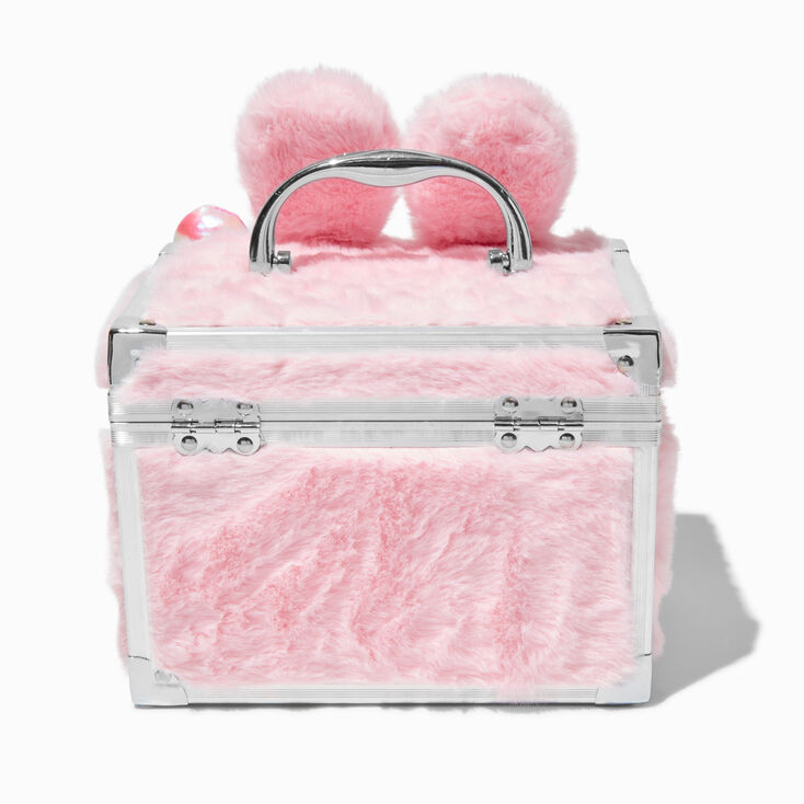Pink Furry Bunny Lock Box,