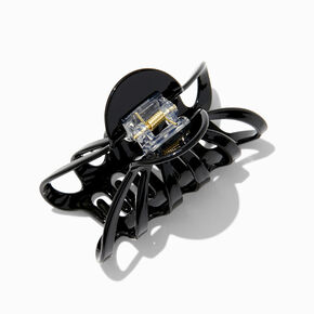 Black Large Clamshell Hair Claw,