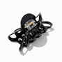 Black Large Clamshell Hair Claw,