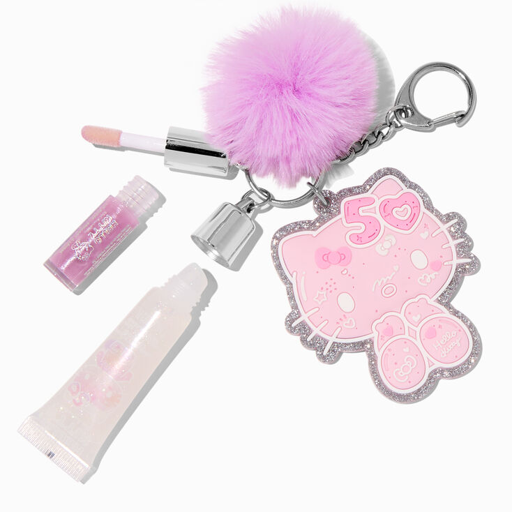 Porte-cl&eacute;s gloss en exclusivit&eacute; chez Claire&rsquo;s Hello Kitty&reg; 50e anniversaire,
