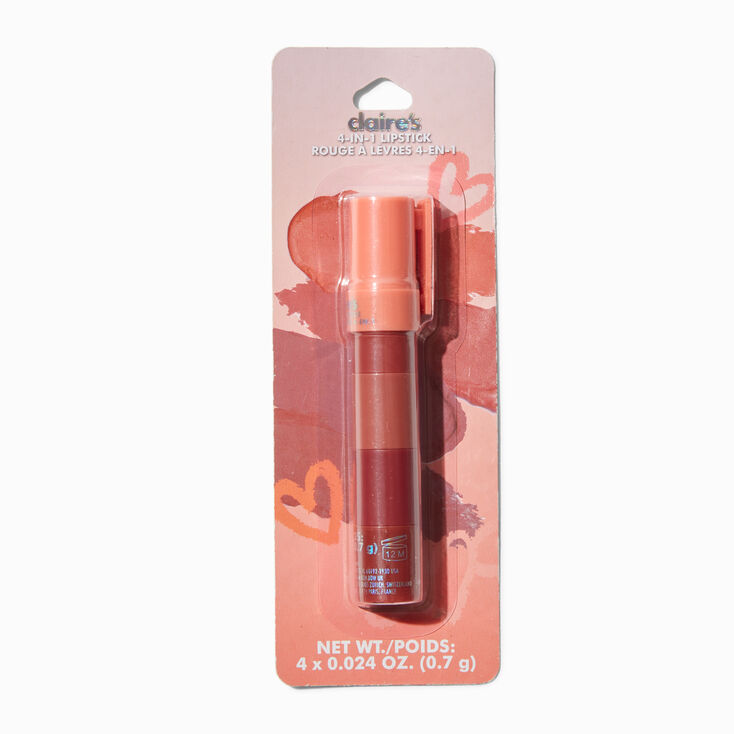 Nude 4-in-1 Lipstick Stack - 4 Pack,