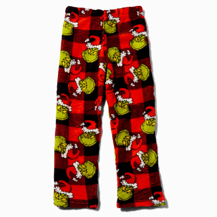 Dr. Seuss&trade; The Grinch Buffalo Check Pajama Pants,