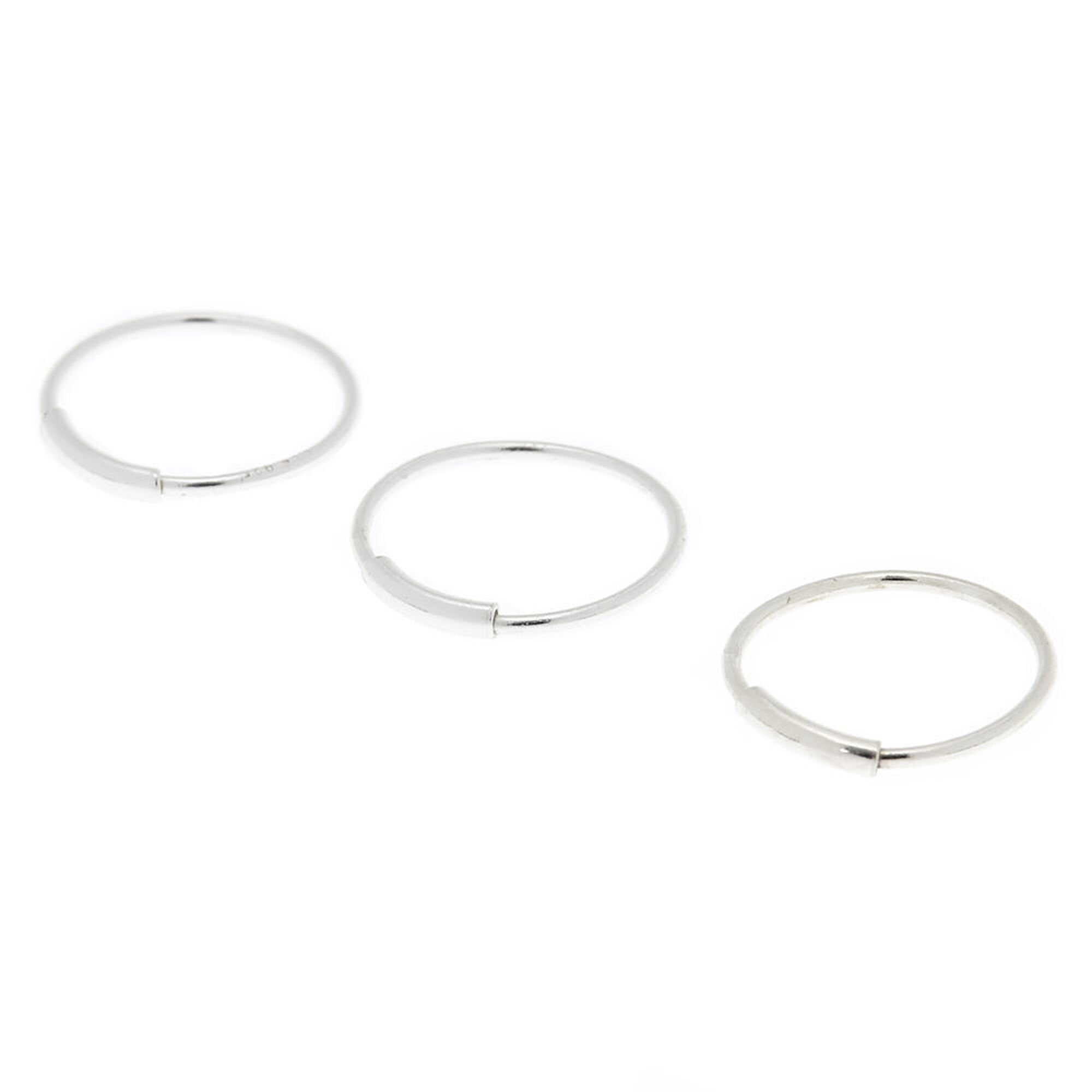 Claire's nose discount ring hoop