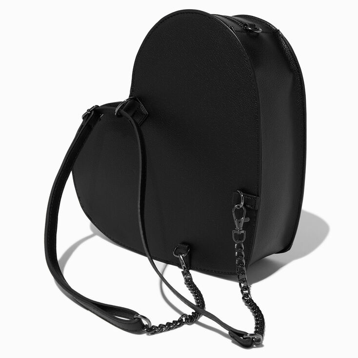 Black Heart Backpack ,