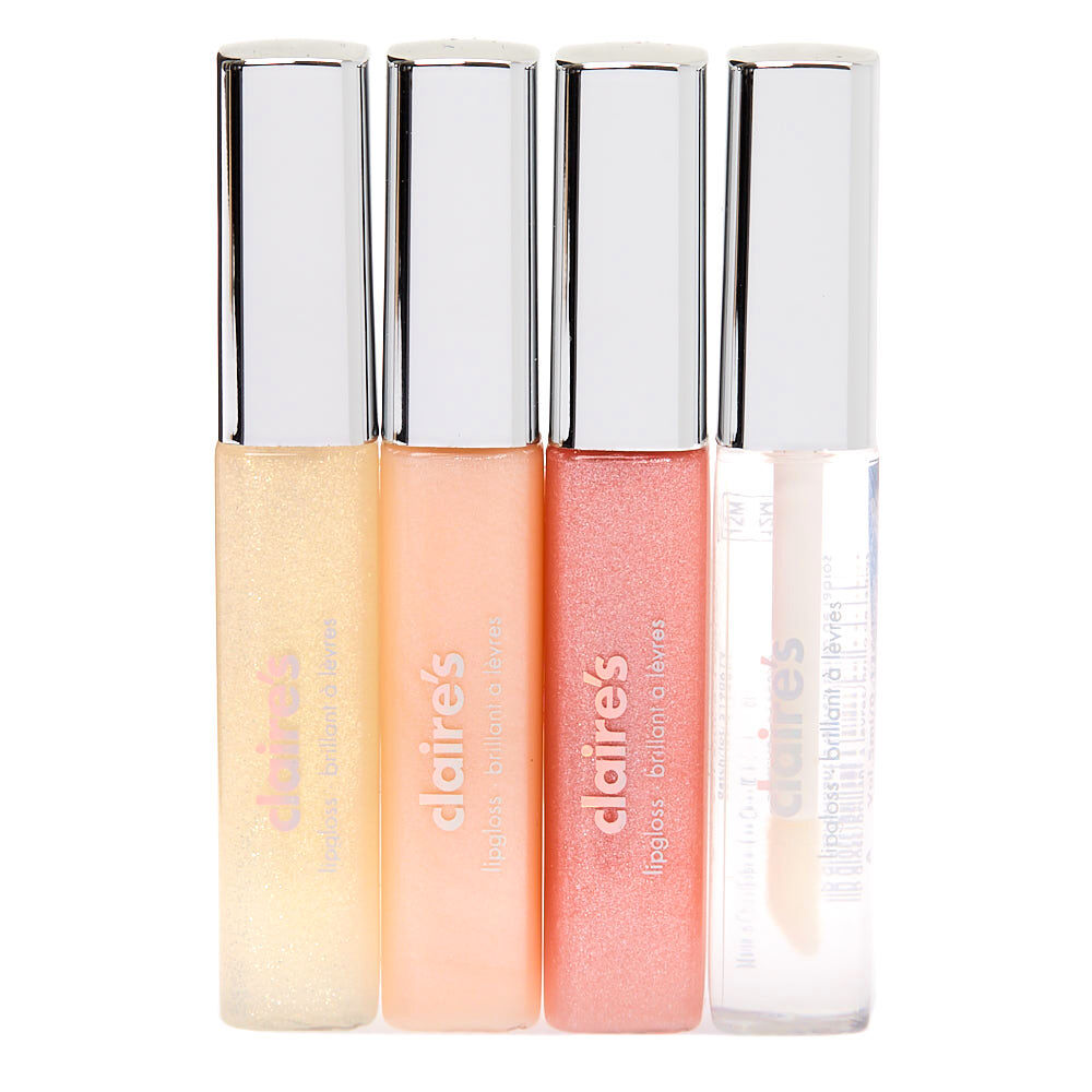 Mini Neutrals Lip Gloss Set - 4 Pack,