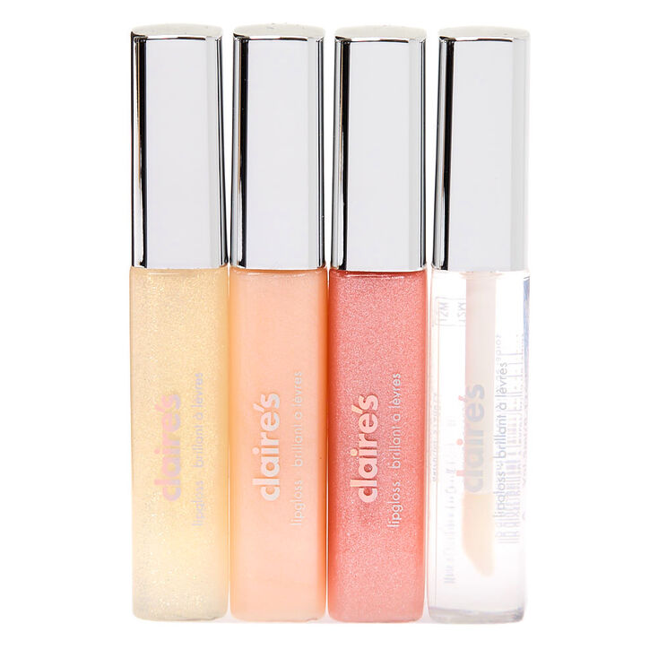 Mini Neutrals Lip Gloss Set - 4 Pack,