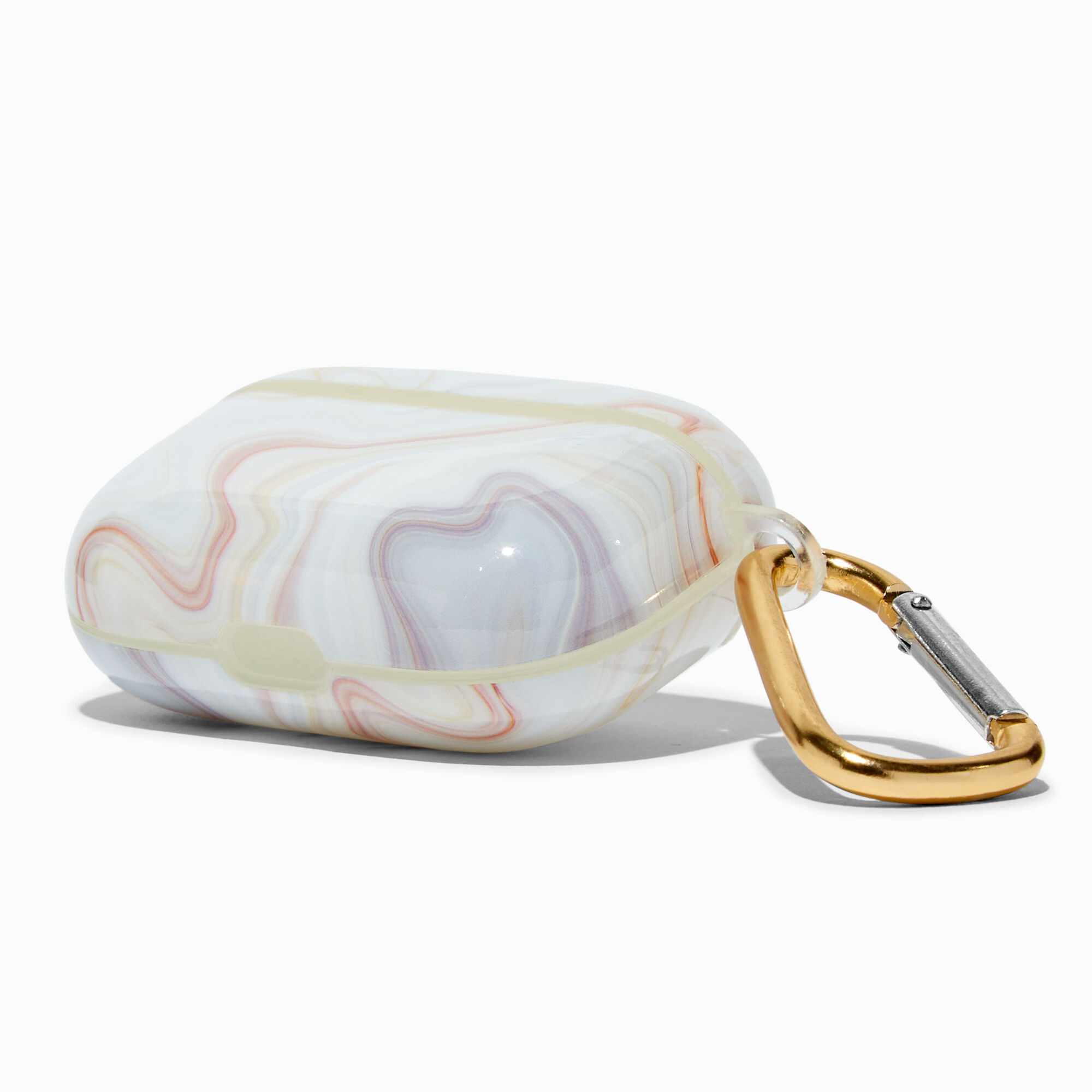 Étui pour écouteurs en silicone effet marbré neutre - Compatible avec les AirPods Pro® de Apple,