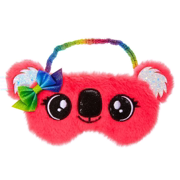 Claire's Masque de sommeil Kelly le koala - Rose