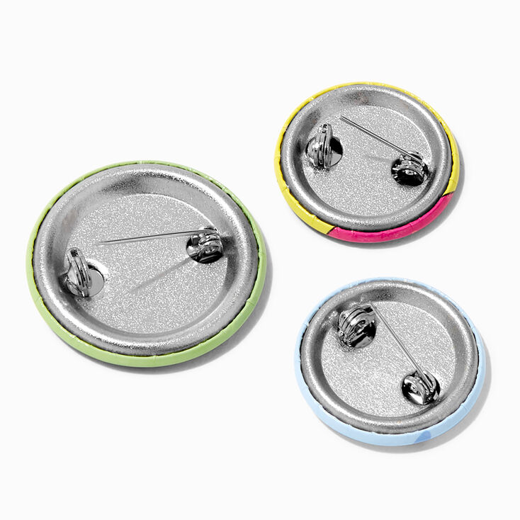 Berry Cute Critters Pinback Button Set - 3 Pack,