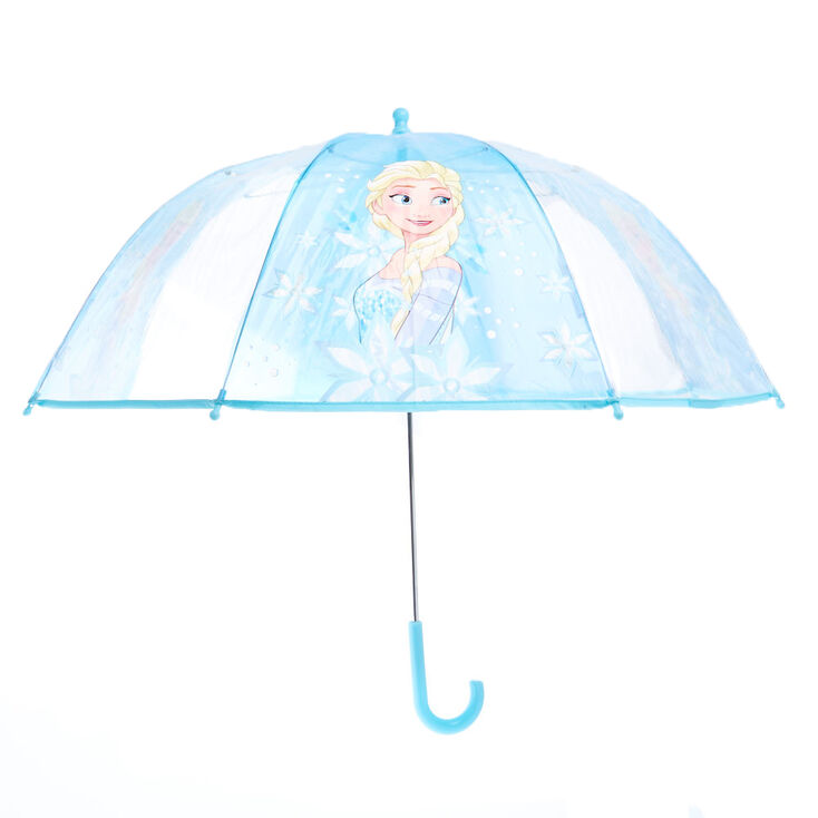 Claire's Parapluie bleu clair en plastique Elsa de La Reine des Neiges de Disney©