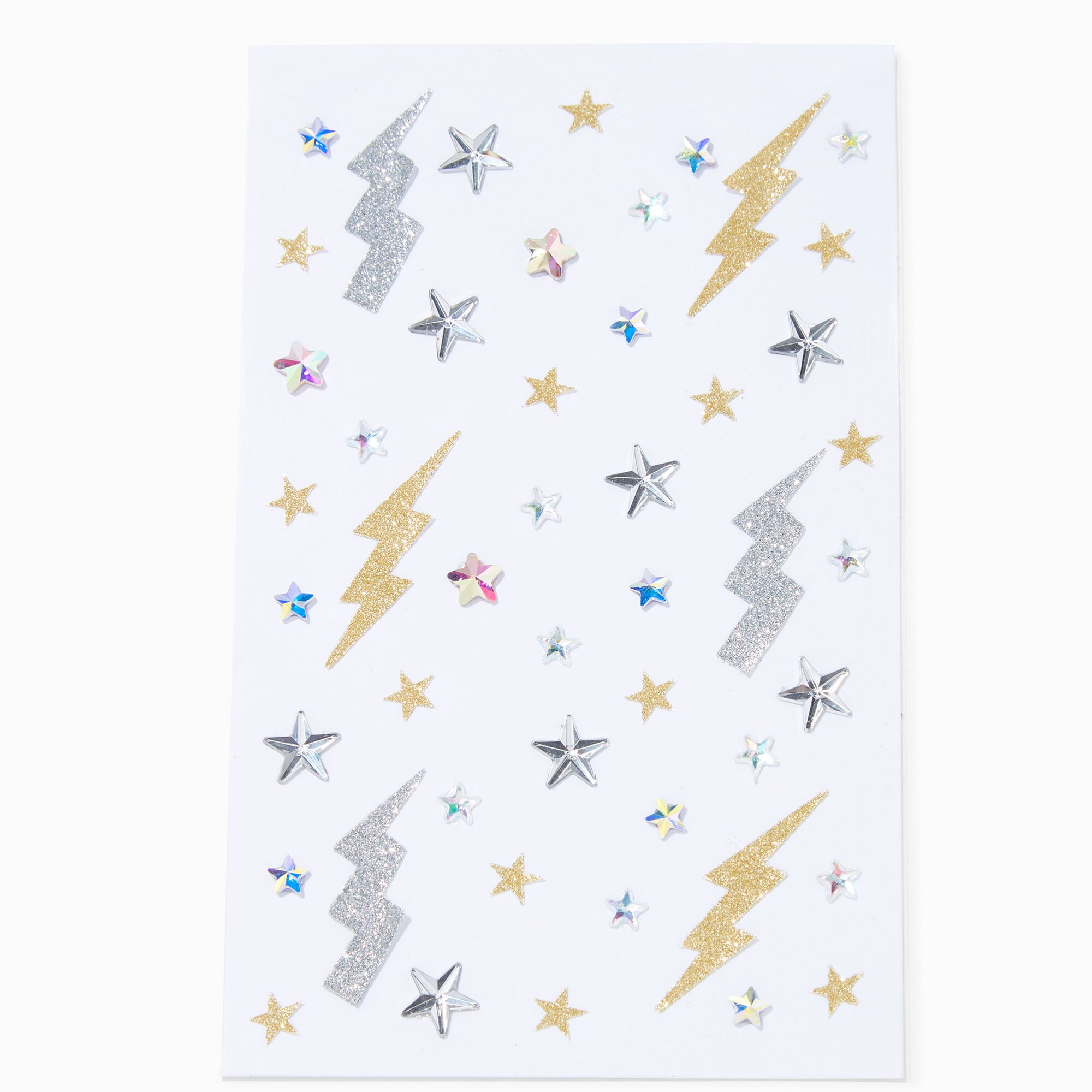 View Claires colored Celestial Gemstone Body Stickers information
