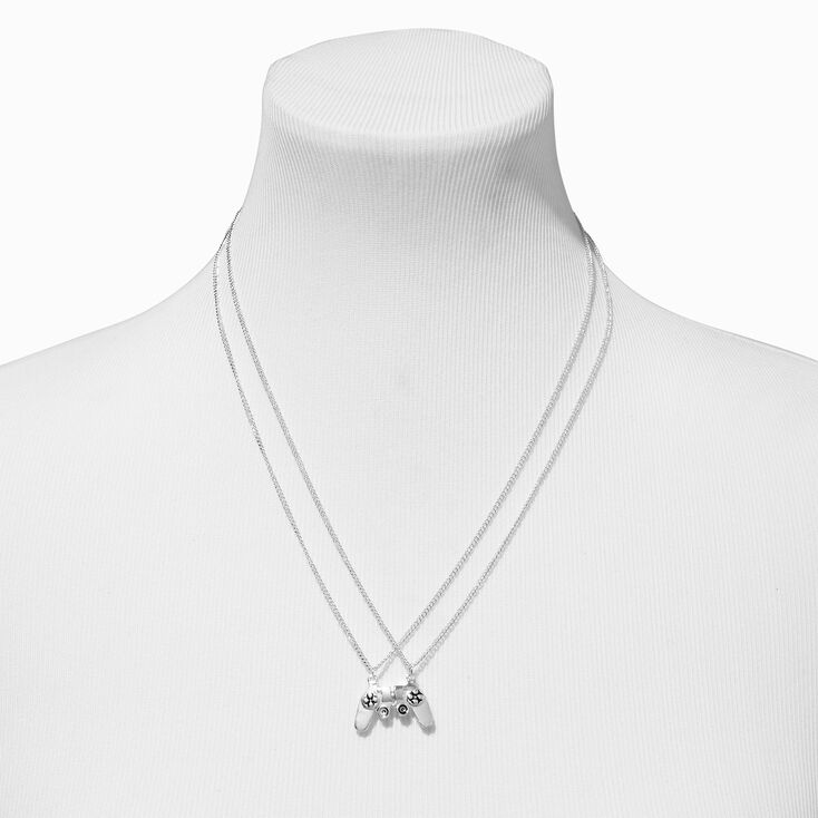 Best Friends Video Game Controller Pendant Necklaces - 2 Pack,