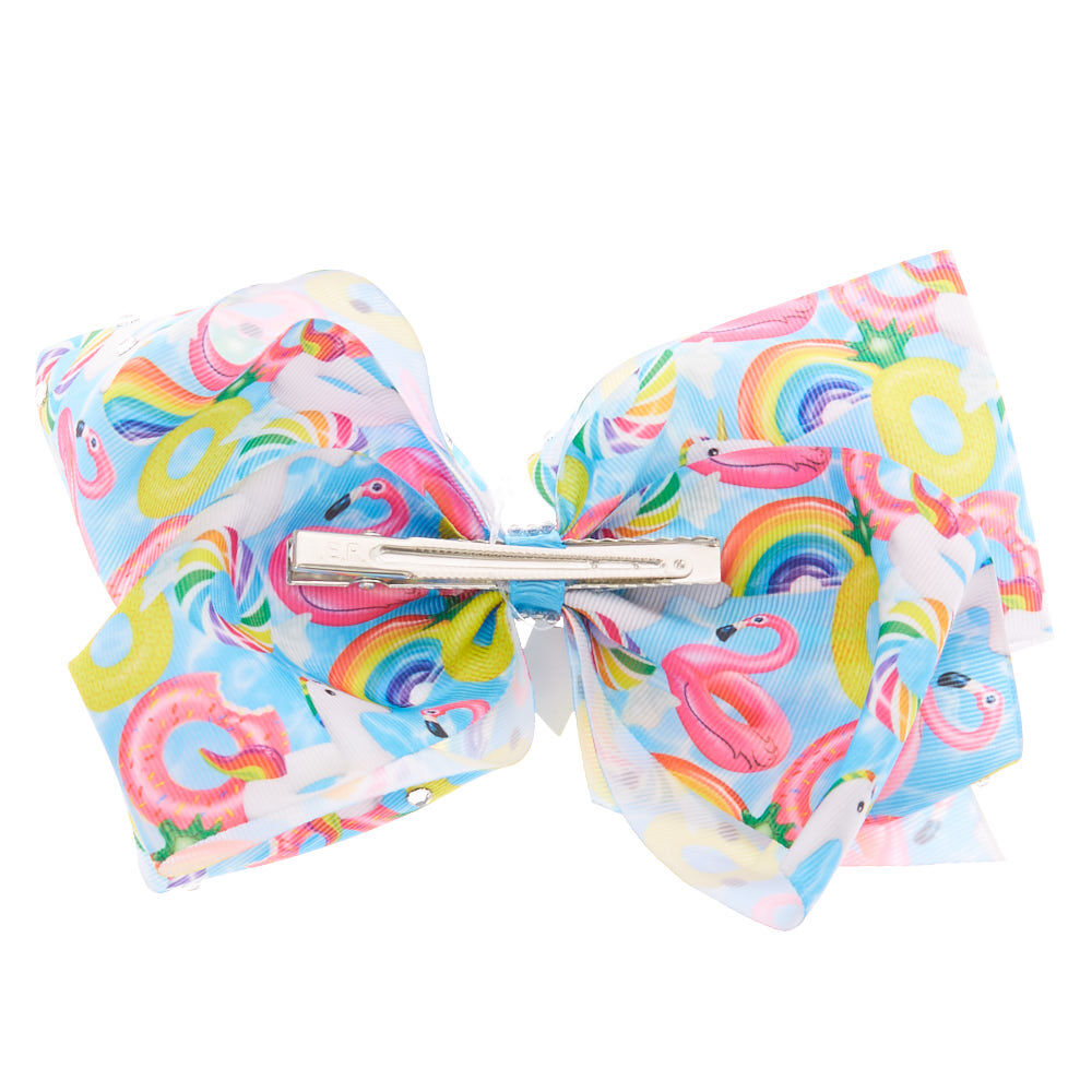 Nœud pour cheveux Pool Float Princess signé JoJo Siwa™,