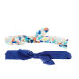 Nautical Motif Knotted Bow Chiffon Headwraps,
