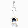 Light-Up Astronaut Cat Game Keychain,