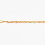 18k Gold Plated Refined Chain Link Bracelet,