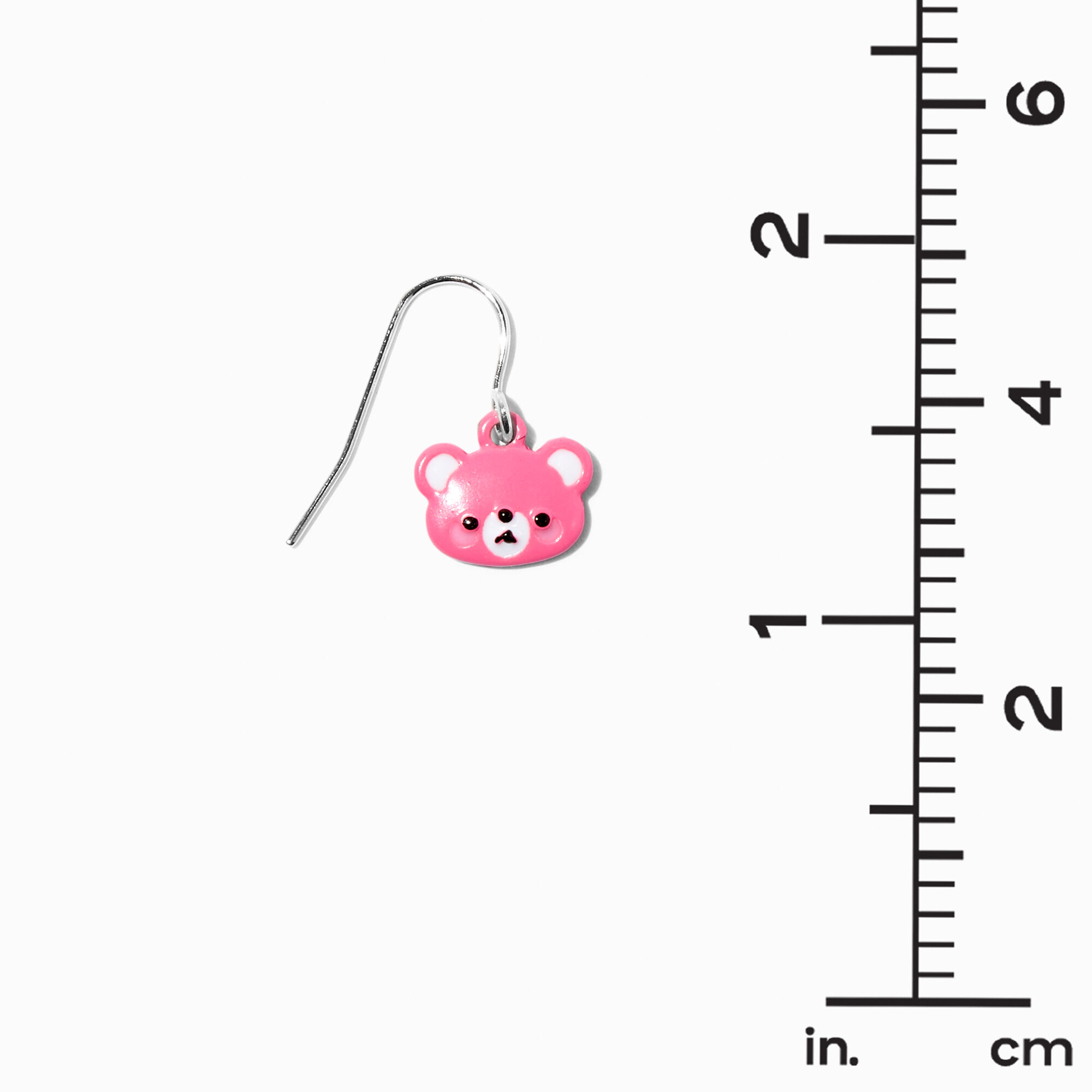 Cute Bears, Cats, & Shibu Inu 0.5" Drop Earrings - 3 Pack