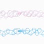 The Smurfs&trade; Claire&#39;s Exclusive Tattoo Choker Necklace Set - 2 Pack,