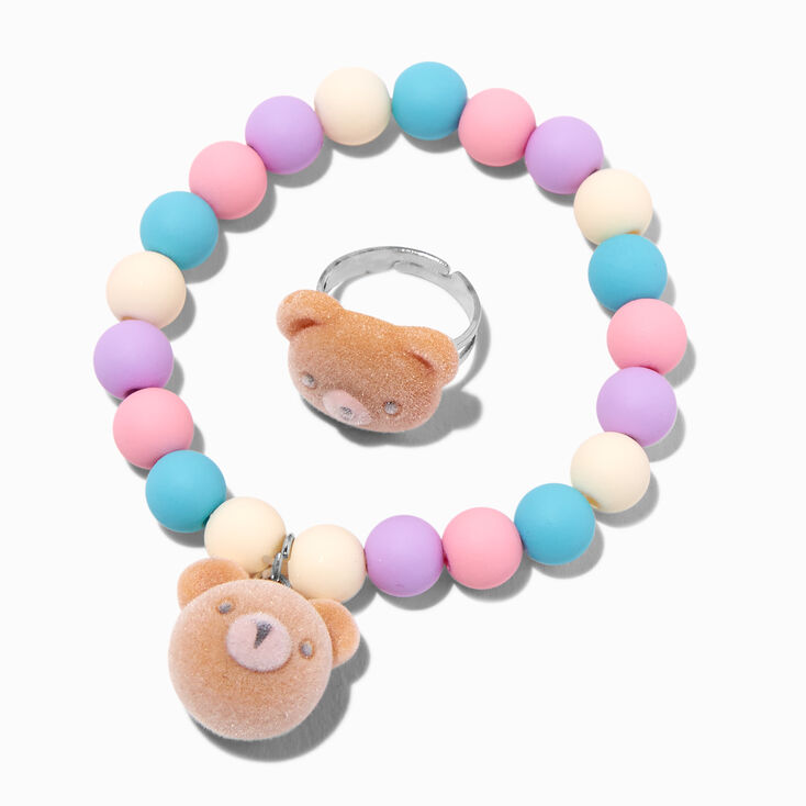 Claire&#39;s Club Forest Critters Matte Jewelry Set - 3 Pack,