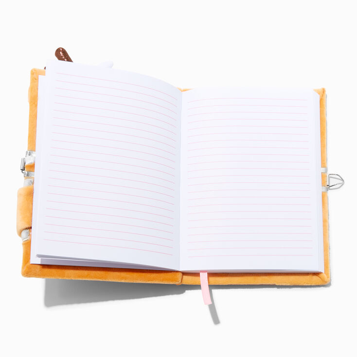 Pumpkin Spice Latte Cat Lock Diary,